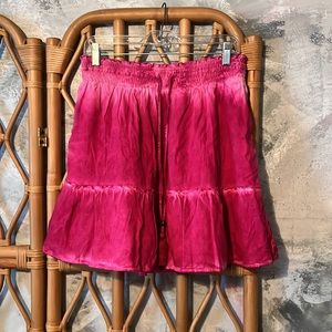 Anthropologie pink Skirt